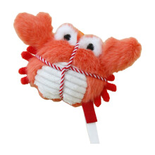 Jouet en peluche pour chats, Design crabe et homard,-Style crabe