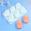 Rabbits Shape Silicone Baking Tray Cake Moulds Dessert Molds 7
