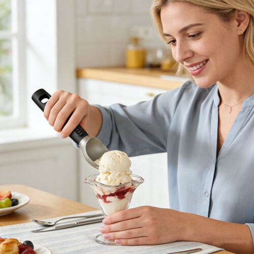 Modern Heating freezing Treat Spoon 3 Switchable Temperatures 1