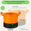 Ensemble de 6 pots de fleurs non tissés durables avec-5 gallons 7