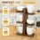 Practical Wooden Kitchen Shelf 3 Layer Storage Unit For 3