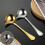 Practical Stainless Steels Drizzles Spoon Small Ladle Set of 2 7