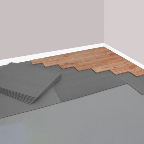 5mm XPS Classic Black Underlay - 9.76m² Coverage for Laminate/Wood Flooring 2