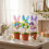 Artificial Bunnies Ear Potted Plant Easter Centerpieces-Blue 5