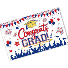 Elegant Graduation Party Supplies With Paper-background cloth