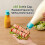 Pack of 4 Universal Condiment Bottle Cap for Various-Blue 7