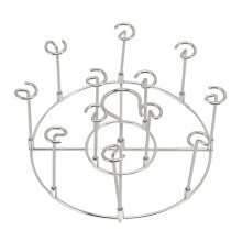 Air Fryer Kebab Rack 304 Stainless Steel Vertical Skewer Stand Round Heat Resistant Dishwasher Safe