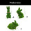Flocking Bunnies Figurines Spring Rabbit Statues Bunnies-type 2 4