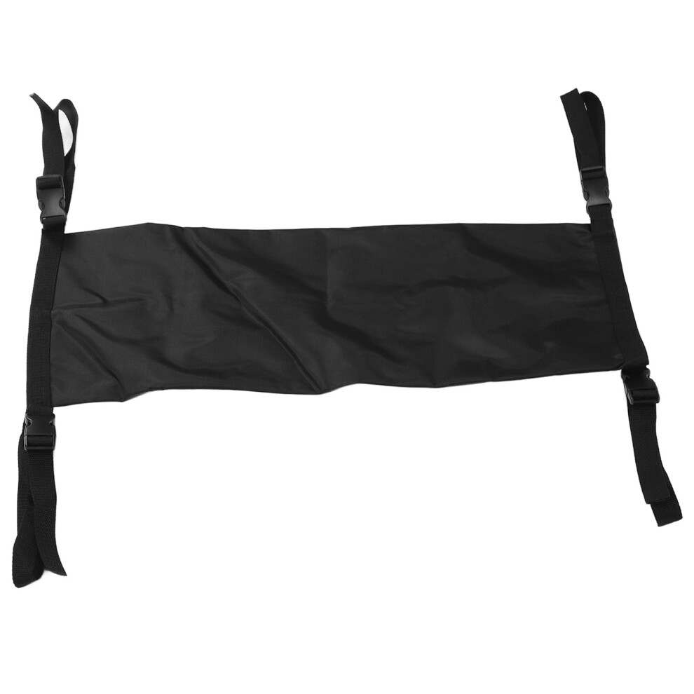 Adjustable Black Wheelchair Oxygen Tank Holder for 40-62cm Width