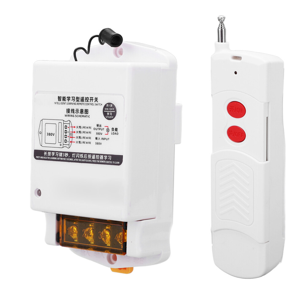Wireless Rf Remote Switch 380V 315Mhz Water Pump Alarm Control 5071390098705