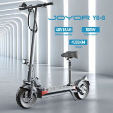 JOYOR Electric Scooter 500W 18AH 45 Miles Range With Seat