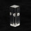 Acrylic Clear Root Canal Practice Model, Curved Oral Endodontic Display 1