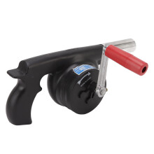 BBQ Air Blower Hand Crank Barbecue Fan for Charcoal Grill Fast Fire Ignition Camping Picnic