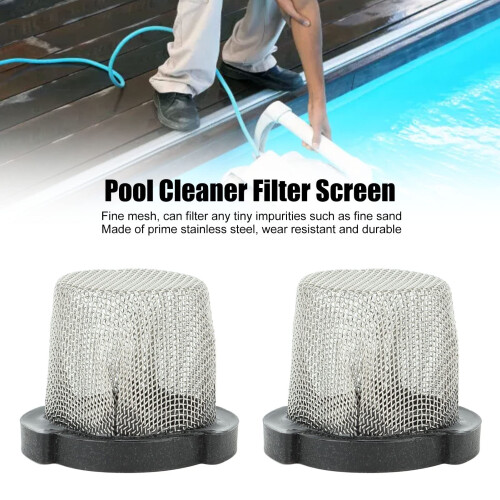 Automatic Pool Cleaner Replacement Parts 2 Pack – Durable Wall Fitting Screen Filter for 380 360 Models 1