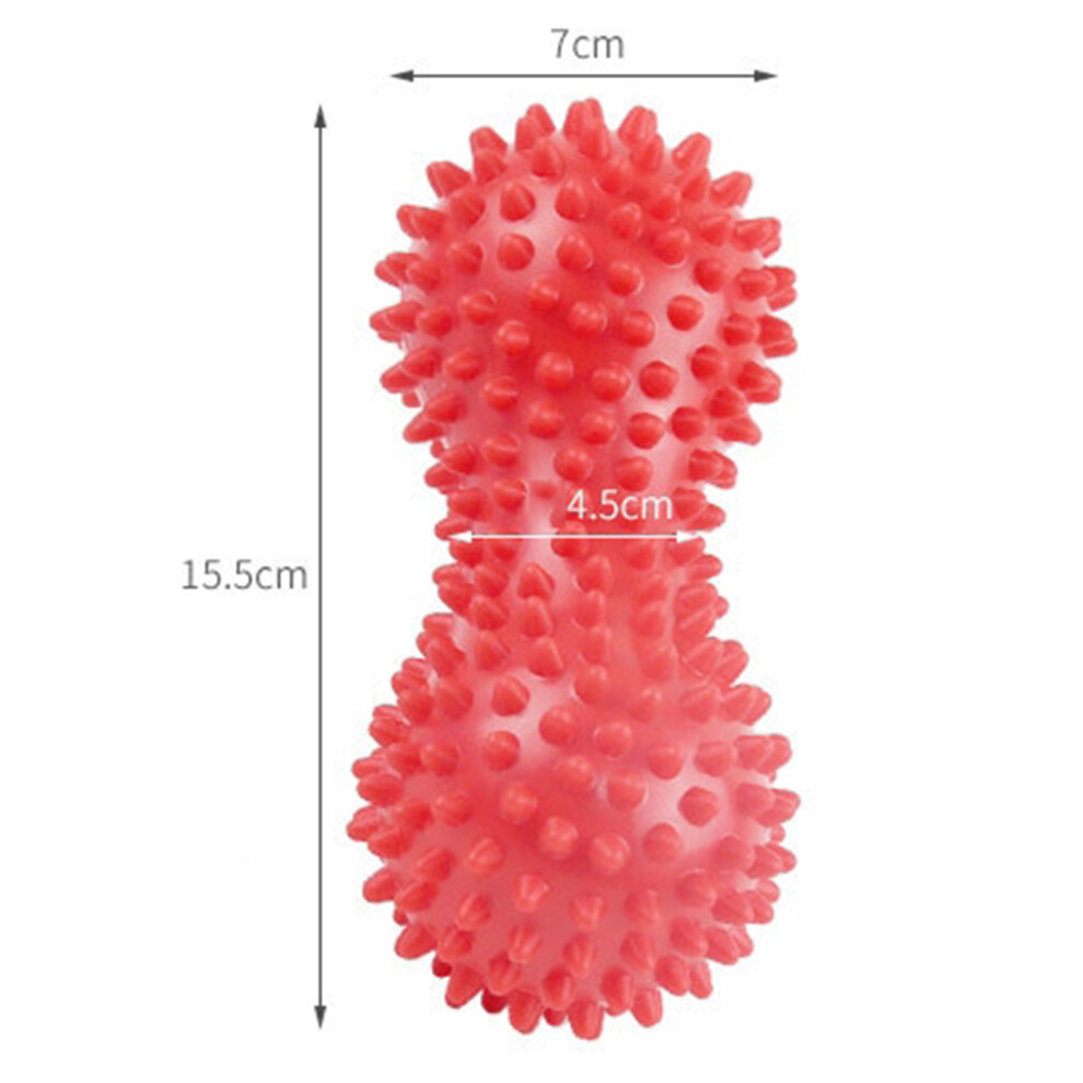 Light Pvc Spiky Massage Ball For Fitness & Muscle Relief, 155X70x45mm