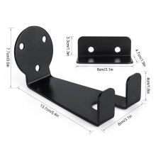 Bicycle Pedal Wall Mount Rack Garage Bike Storage Organizer 8kg Capacity