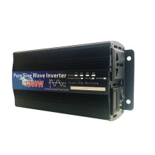 1000W Pure Sine Wave Inverter 12V/24V to 110V/220V DC to AC Converter for Home RV Solar