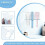 Pack of 2 Easy Install Stick On Bathroom Holder No Tools 2
