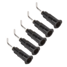 100pcs Black 20G Disposable Dental Pre Bent Irrigation Needle Tips