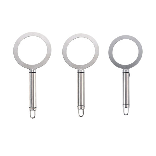 Rustproof Metal Caramel Rings for Kitchen Use on Various-M 1