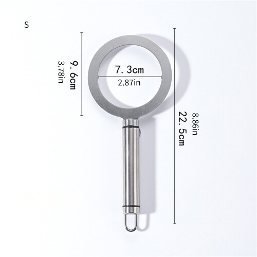 Rustproof Metal Caramel Rings Tool for Creating Crispies-S 2