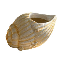 Kreativer Übertopf aus Kunstharz in Muschelform für-2