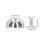 Leatherworking Rivets 100 Pack 15mm Alloy Silver Gold Round Head Hardware 10