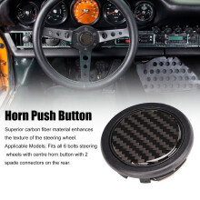 50mm Universal Carbon Steering Wheel Horn