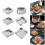 Le grand moule à biscuits en acier-L Support de ceinture 3