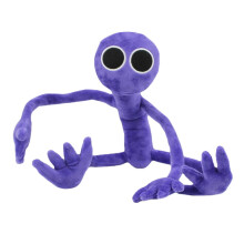 Plush Hand Puppet for Kids, Soft Plush Puppet Gift, Large Purple Storytelling Toy