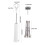 Electric Coffee Frother Stirrer USB Chargeable Adjustable Speed 3