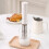Practical Plastic And Stainlesses Steel Electric Whisk For 6