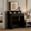 MCC Dressing Table Adjustable LED Mirror Vanity Table Make up Desk and Drawers  Tulsa Black 2