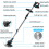 Cordless 24V Garden Strimmer Trimmer withBatteries 15