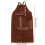 Leather Protective Smock For Barbecue And Welding With Multiple 3