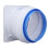 Backdraft-Ventil 160-200 mm Luftstromstopper ABS Edelstahl Silikon 1
