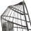 Rattan Hängesessel in Eiform - Schwarz 11