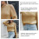 Kariertes Langarm-Ein-Schulter-Strickpullover für Damen, Größe M 5