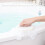 2Pieces Cleaning Brush with Soft Scrub Pad Bath Pool Scrubber 4
