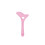 Eyeliner sjabloon stencil Pink 2