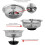 Ablaufsieb und Stopfen mit Griff Edelstahl Silber   2er-Pack 3