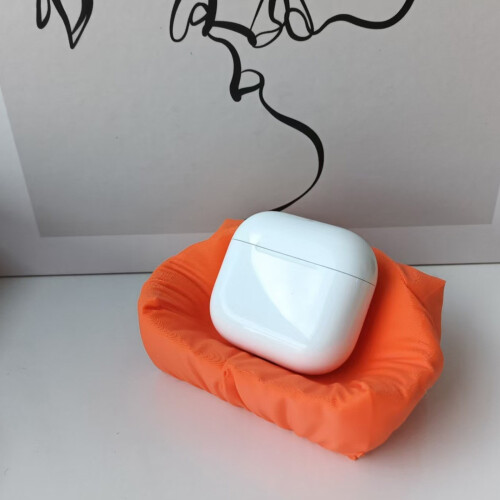 Moderne oortelefoon-displaystandaard Schattig-Oranje 2