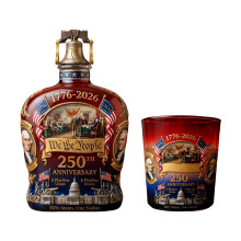 250 Anniversary Whiskeys Dispenser Patriotic Liquor-Suit red C