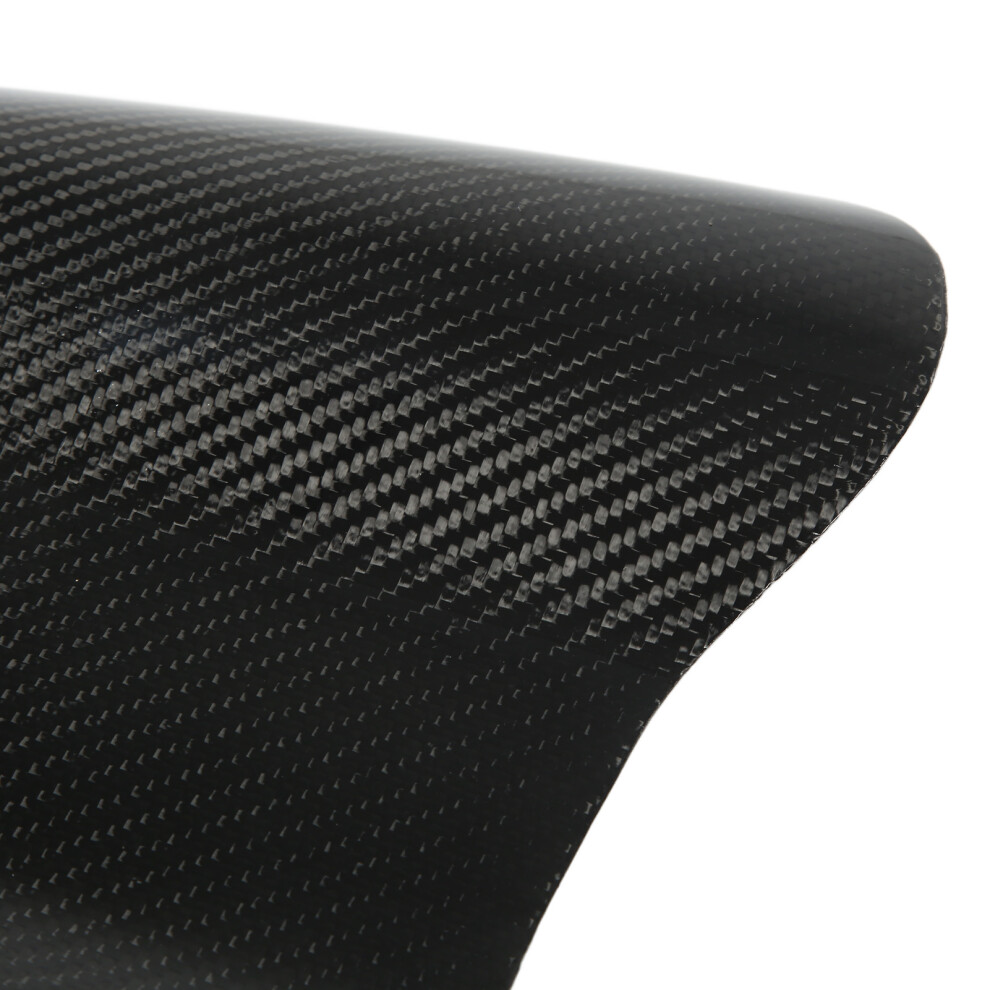 Glossy Carbon Evo X Gauge Hood Cover Black 7055741890987