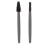 Grey Silicone Eyelash Brush Set Reusable Dustproof Container for Makeup 1