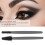 Grey Silicone Eyelash Brush Set Reusable Dustproof Container for Makeup 5