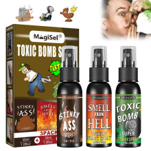 Fart Spray 3 Pack with Realistic Fart Odor, Ultra Concentrated Prank Liquid Fart for Gags