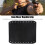 Genuine Leather Compound Bow Riser Grip Non Slip Cover Black 7