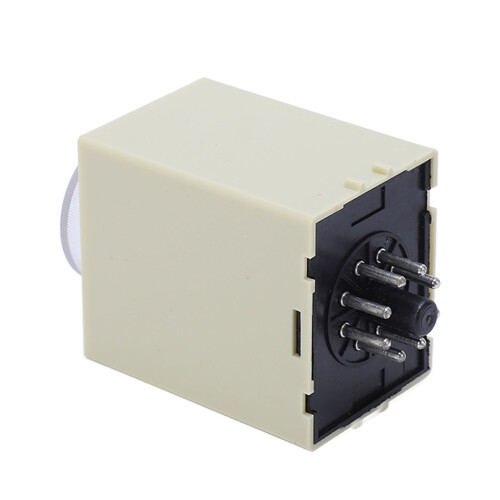 AC200-220V Power Off Delay Timer Relay Knob Adjustable High Accuracy ST3PF 2