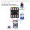 AC200-220V Power Off Delay Timer Relay Knob Adjustable High Accuracy ST3PF 9
